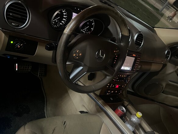 2008 Mercedes-Benz GL-Класс 500 I (X164), белый, 1650000 рублей - вид 2