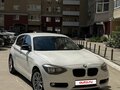 2013 BMW 1 серии 116i II (F20/F21), белый, 1090000 рублей