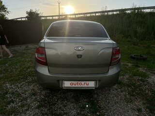 2012 Lada (ВАЗ) Granta I, серебристый, 380000 рублей, вид 4
