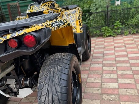 2013 BRP Can-Am Outlander 500, жёлтый, 700000 рублей, вид 3