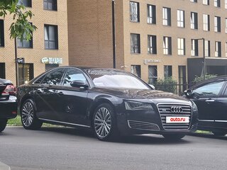 2012 Audi A8 III (D4), чёрный, 1800000 рублей, вид 1