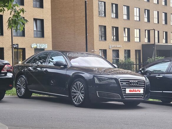 2012 Audi A8 III (D4), чёрный, 1750000 рублей