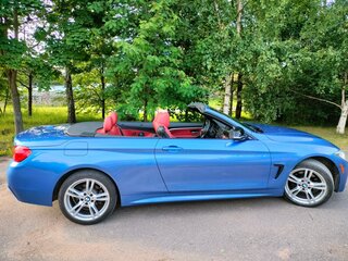 2015 BMW 4 серии 428i xDrive F32/F33/F36, синий, 2100000 рублей, вид 4