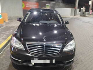 2008 Mercedes-Benz S-Класс 550 Long V (W221), чёрный, 1889000 рублей, вид 2