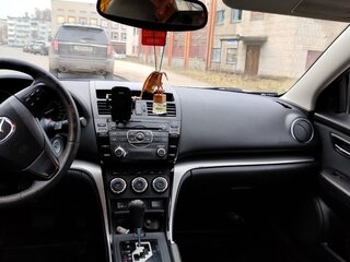 2010 Mazda 6 II (GH) Рестайлинг, белый, 900000 рублей, вид 4