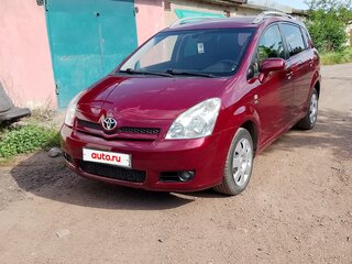 2005 Toyota Corolla Verso I Рестайлинг, красный, 670000 рублей, вид 1