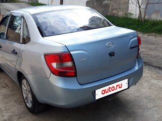 2014 Lada (ВАЗ) Granta I, голубой, 600000 рублей, вид 4