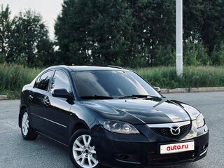 2007 Mazda 3 I (BK) Рестайлинг, чёрный, 550000 рублей, вид 3