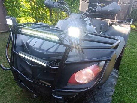 2013 Stels ATV-600, серый, 395000 рублей, вид 4