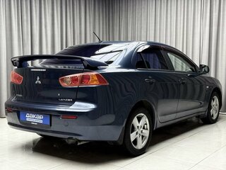2008 Mitsubishi Lancer X, синий, 689000 рублей, вид 4