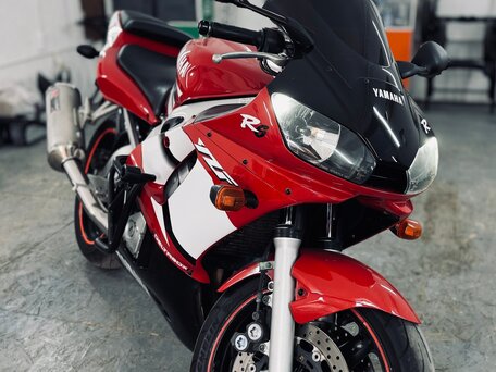 2002 Yamaha YZF-R6, красный, 449000 рублей, вид 3