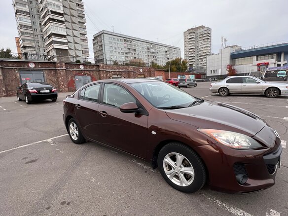 2012 Mazda 3 II (BL) Рестайлинг, коричневый - вид 2