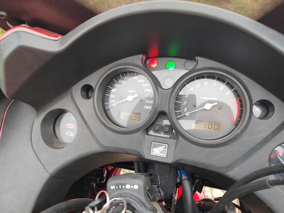 2007 Honda CBF 1000, красный, 550000 рублей - вид 5