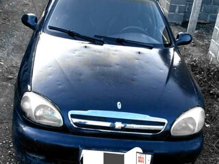 2008 Chevrolet Lanos I, чёрный, 350000 рублей, вид 2