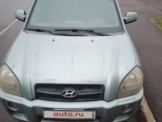 2005 Hyundai Tucson I, голубой, 1000000 рублей, вид 2