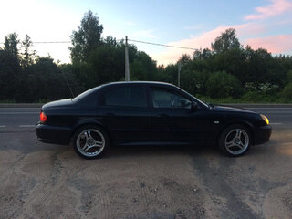 2008 Hyundai Sonata ТагАЗ IV (EF) Рестайлинг, чёрный, 500000 рублей, вид 2