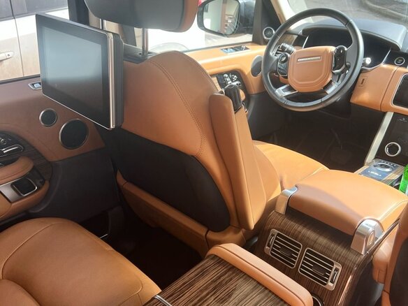 2019 Land Rover Range Rover IV Рестайлинг, синий, 9140000 рублей - вид 2