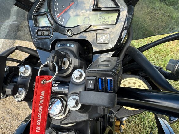 2007 Honda CB 600F Hornet, чёрный, 550000 рублей - вид 10
