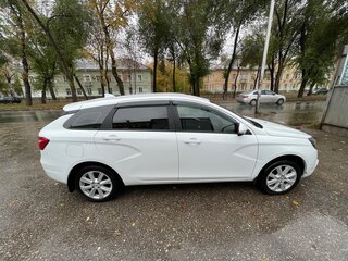 2020 Lada (ВАЗ) Vesta SW I, белый, 1050000 рублей, вид 4