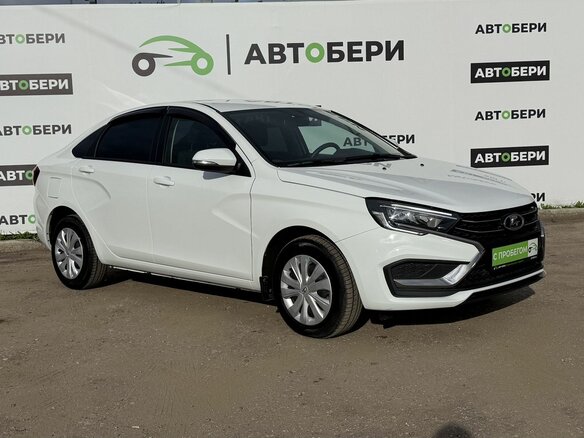 2024 Lada (ВАЗ) Vesta I Рестайлинг (NG), белый - вид 6