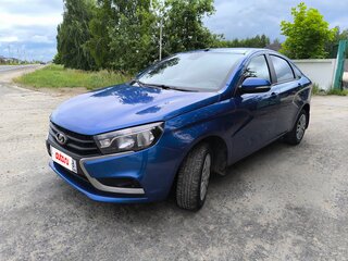 2021 Lada (ВАЗ) Vesta I, синий, 875000 рублей, вид 2