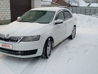 2018 Skoda Rapid I Рестайлинг, белый, 950000 рублей, вид 1
