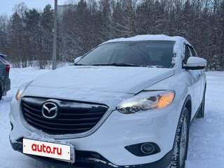 2013 Mazda CX-9 I Рестайлинг, белый, 1600000 рублей, вид 3