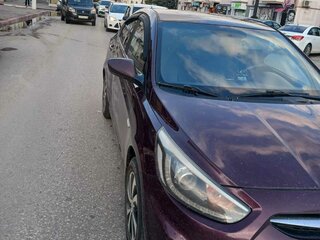 2013 Hyundai Solaris I, фиолетовый, 900000 рублей, вид 1