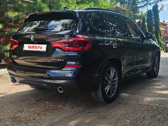 2019 BMW X3 20d xDrive III (G01), чёрный, 4500000 рублей - вид 2
