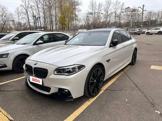 2015 BMW 5 серии 528i xDrive VI (F10/F11/F07) Рестайлинг, белый, 2100000 рублей, вид 1