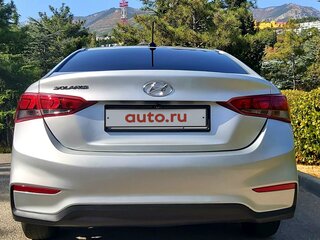 2018 Hyundai Solaris II, серебристый, 1330000 рублей, вид 5