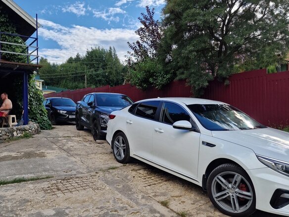 2018 Kia Optima IV Рестайлинг, белый, 1400000 рублей - вид 5