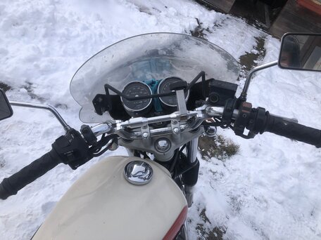 2004 Honda CB 400SS, белый, 270000 рублей, вид 4