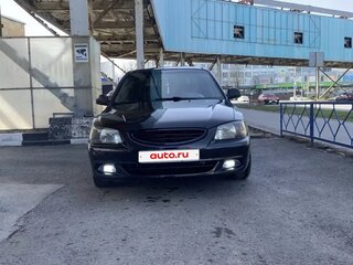 2008 Hyundai Accent ТагАЗ II, чёрный, 435000 рублей, вид 1