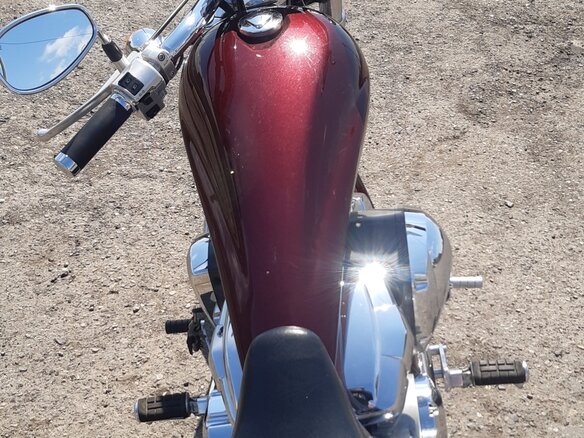 2010 Honda VT 1300CX Fury, пурпурный, 695000 рублей - вид 8