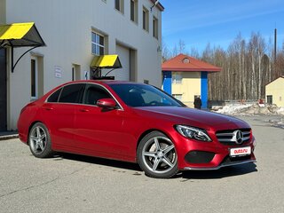 2016 Mercedes-Benz C-Класс 180 IV (W205), красный, 2725000 рублей, вид 1