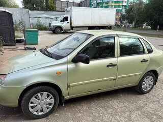 2006 Lada (ВАЗ) Kalina I, зелёный, 185000 рублей, вид 4