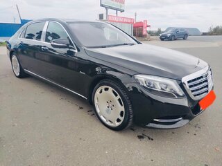 2016 Mercedes-Benz Maybach S-Класс 400 I (X222), чёрный, 6000000 рублей, вид 3