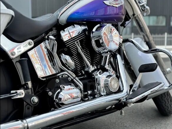 2010 Harley-Davidson Softail Deluxe, пурпурный, 1350000 рублей - вид 32