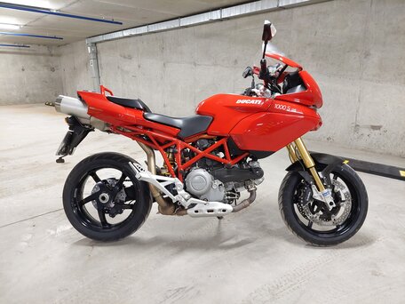 2006 Ducati Multistrada 1000, красный, 450000 рублей, вид 2