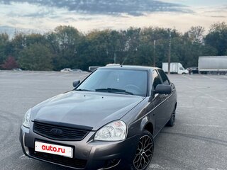 2017 Lada (ВАЗ) Priora I Рестайлинг, коричневый, 600000 рублей, вид 4