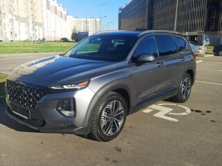 2018 Hyundai Santa Fe IV, серый, 2800000 рублей, вид 3