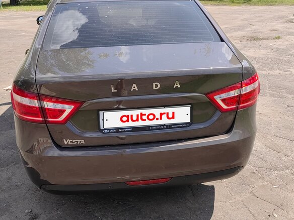 2021 Lada (ВАЗ) Vesta I, коричневый, 940000 рублей - вид 4
