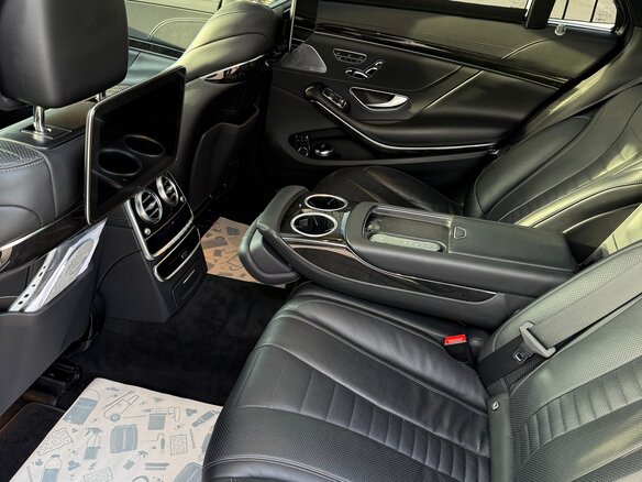 2018 Mercedes-Benz S-Класс 450 VI (W222, C217) Рестайлинг, чёрный, 4500000 рублей - вид 6
