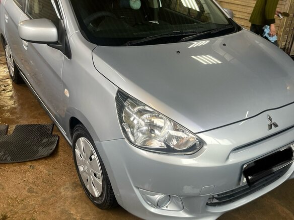 2014 Mitsubishi Mirage VI, серый, 660000 рублей - вид 22