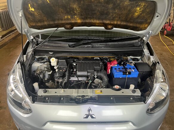 2014 Mitsubishi Mirage VI, серый, 660000 рублей - вид 24
