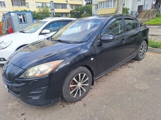 2010 Mazda 3 II (BL), чёрный, 590000 рублей, вид 1