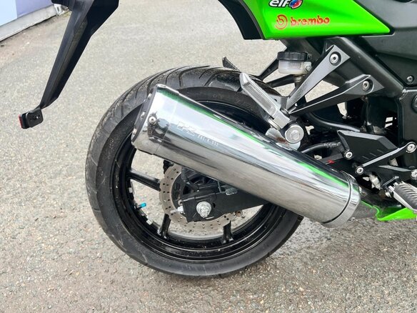 2008 Kawasaki Ninja 250R, зелёный, 370000 рублей - вид 10