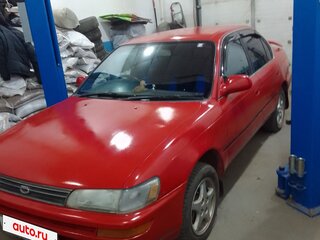 1993 Toyota Corolla VII (E100), красный, 250000 рублей, вид 1