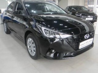 2022 Hyundai Solaris II Рестайлинг, чёрный, 2299000 рублей, вид 3